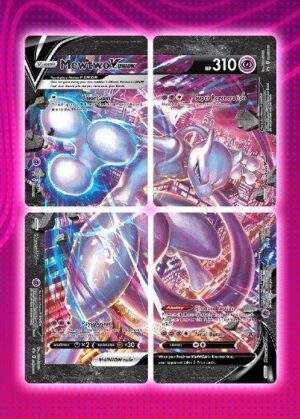 Mewtwo V-UNION Special Collection - Mewtwo V-UNION SWSH159 - Pokemon Sword & Shield Promo kort