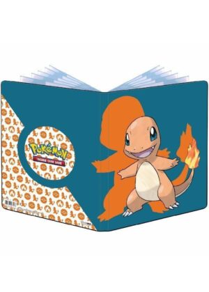 Stor mappe med pokemonmotiv (Charmander) (9 kort pr. side)