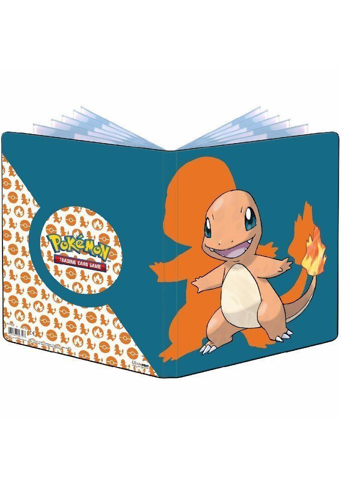Stor mappe med pokemonmotiv (Charmander) (9 kort pr. side)