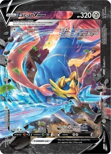 Zacian V-UNION Special Collection - Zacian V-UNION SWSH164 - Pokemon Sword & Shield Promo kort