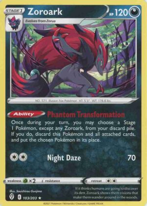 Zoroark - 103/203 - Non Holo