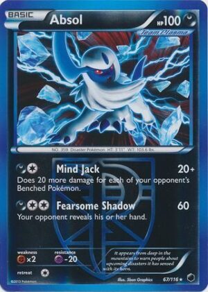 Absol (Team Plasma) - 67/116 - Reverse