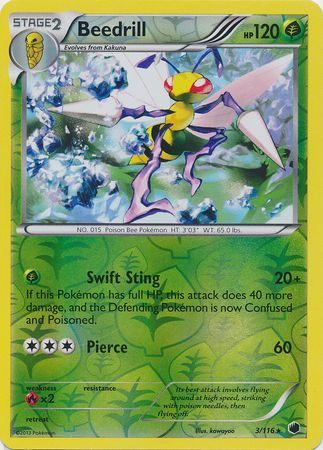 Beedrill - 3/116 - Reverse