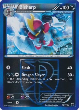 Bisharp (Team Plasma) - 73/116 - Reverse