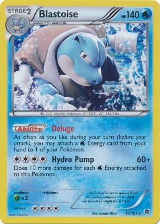 Blastoise - 16/101 (Holo)