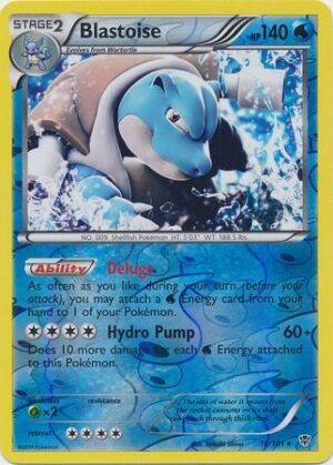 Blastoise - 16/101 - Reverse