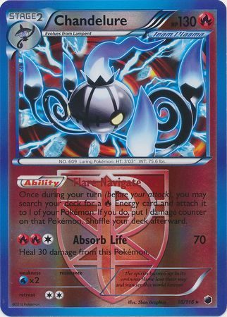 Chandelure (Team Plasma) - 16/116 - Reverse