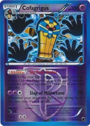 Cofagrigus (Team Plasma) - 56/116 - Reverse