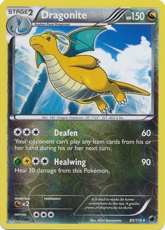 Dragonite - 83/116 - Reverse