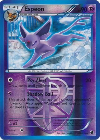 Espeon (Team Plasma) - 48/116 - Reverse