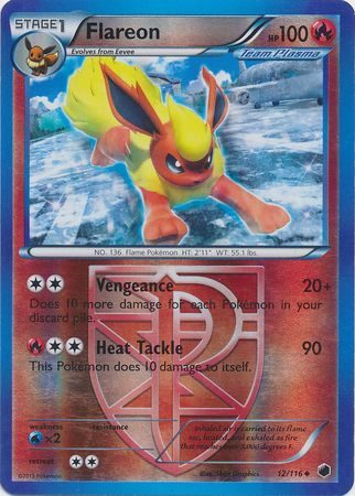Flareon (Team Plasma) - 12/116 - Reverse