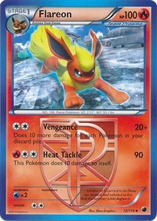 Flareon (Team Plasma) - 12/116