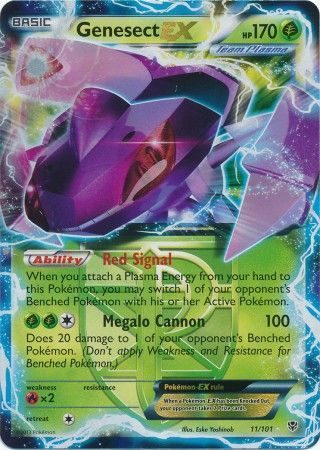 Genesect-EX (Team Plasma) - 11/101