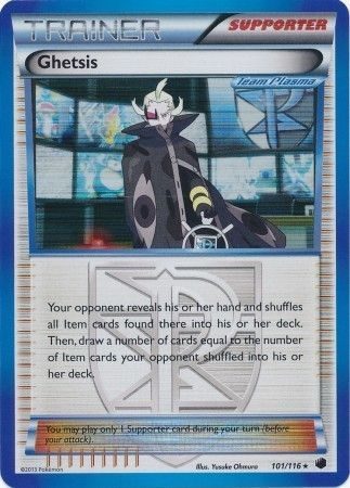 Ghetsis (Team Plasma) – 101/116 (Holo)