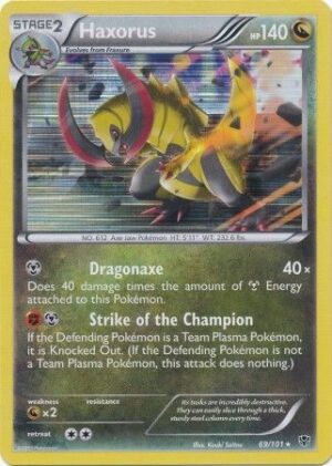 Haxorus - 69/101 (Holo)