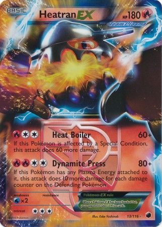 Heatran-EX (Team Plasma) - 13/116