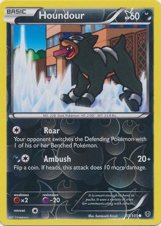 Houndour – 55/101 – Reverse