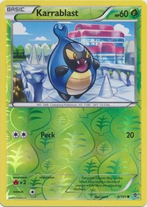 Karrablast - 6/101 - Reverse