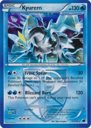 Kyurem (Team Plasma) - 31/116 (Holo)