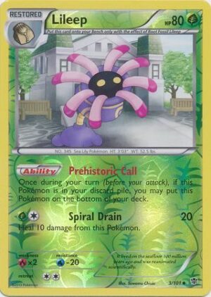 Lileep - 3/101 - Reverse