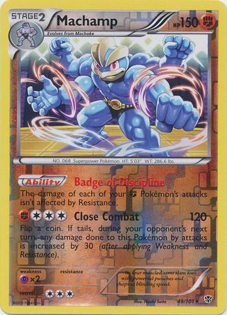 Machamp - 49/101 - Reverse