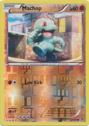 Machop - 47/101 - Reverse