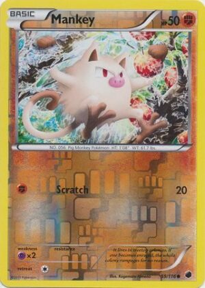 Mankey - 59/116 - Reverse