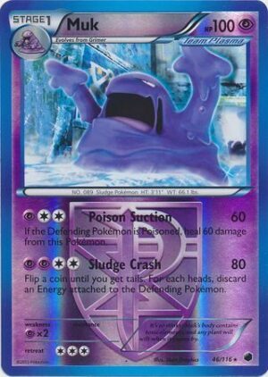Muk (Team Plasma) - 46/116 - Reverse