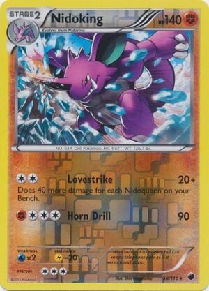 Nidoking - 58/116 - Reverse