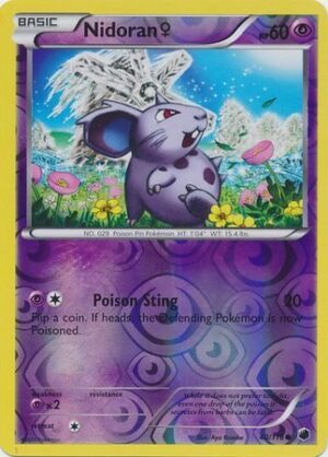 Nidoran F - 40/116 - Reverse