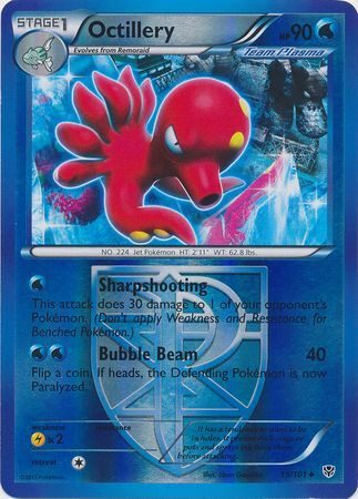 Octillery (Team Plasma) - 19/101 - Reverse