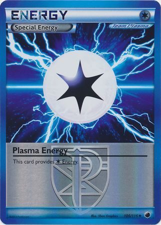 Plasma Energy (Team Plasma) - 106/116 - Reverse