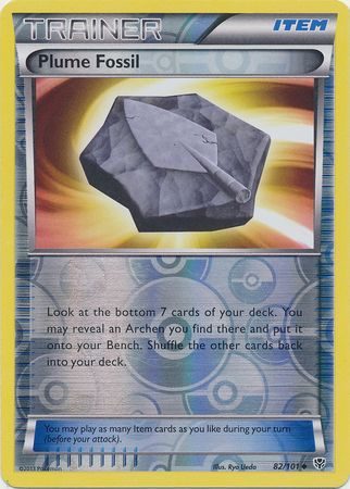 Plume Fossil – 82/101 – Reverse