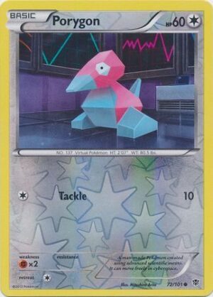Porygon - 72/101 - Reverse