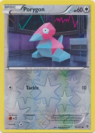 Porygon – 72/101 – Reverse