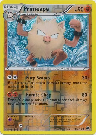 Primeape - 60/116 - Reverse