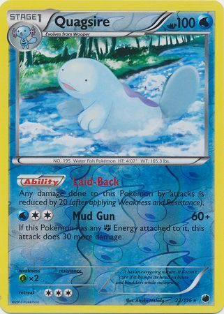 Quagsire - 22/116 - Reverse
