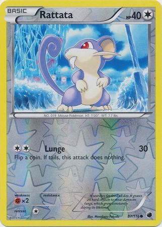 Rattata - 87/116 - Reverse