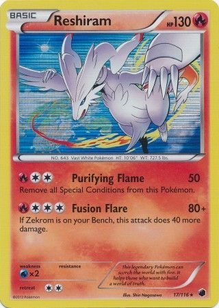 Reshiram - 17/116 (Holo)