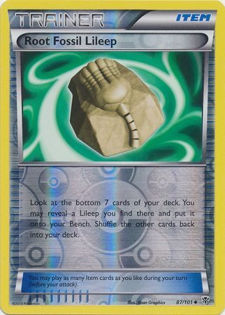 Root Fossil Lileep - 87/101 - Reverse