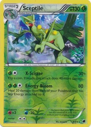 Sceptile - 8/116 - Reverse