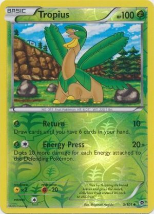Tropius - 5/101 - Reverse