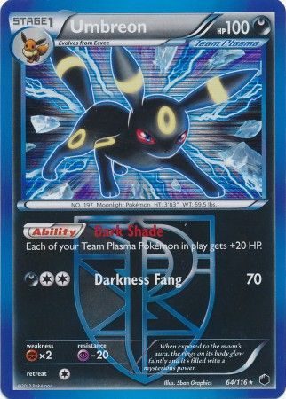 Umbreon (Team Plasma) - 64/116 (Holo)