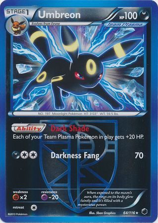 Umbreon (Team Plasma) - 64/116 - Reverse