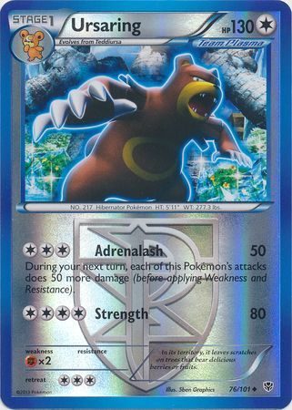 Ursaring (Team Plasma) – 76/101 – Reverse