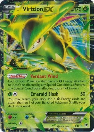 Virizion-EX - 9/101