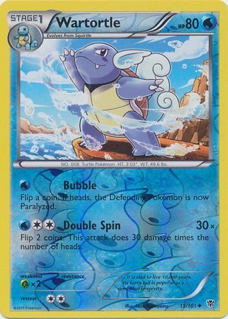 Wartortle - 15/101 - Reverse