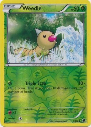 Weedle - 1/116 - Reverse