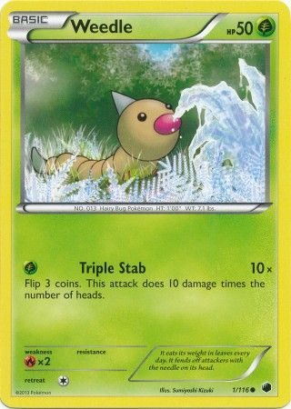 Weedle - 1/116