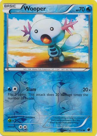 Wooper - 21/116 - Reverse
